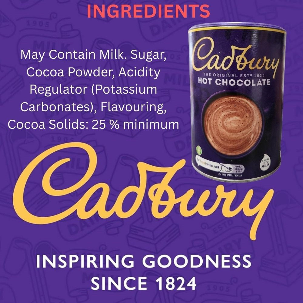C'bury Drinking Chocolate - 17oz/500g