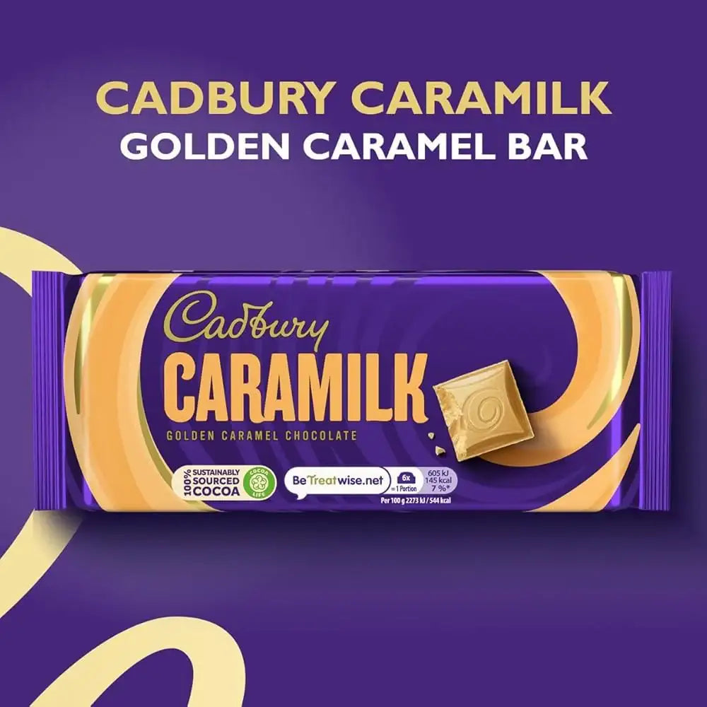 C'bury Caramilk Golden Caramel Chocolate 160g