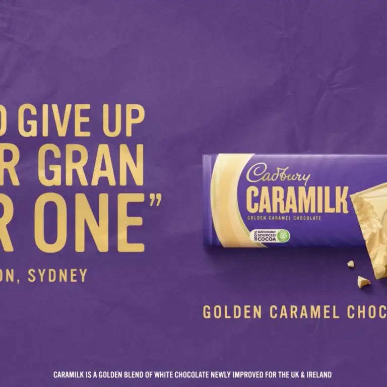 C'bury Caramilk Golden Caramel Chocolate 160g