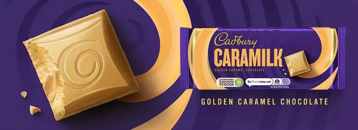 C'bury Caramilk Golden Caramel Chocolate 160g