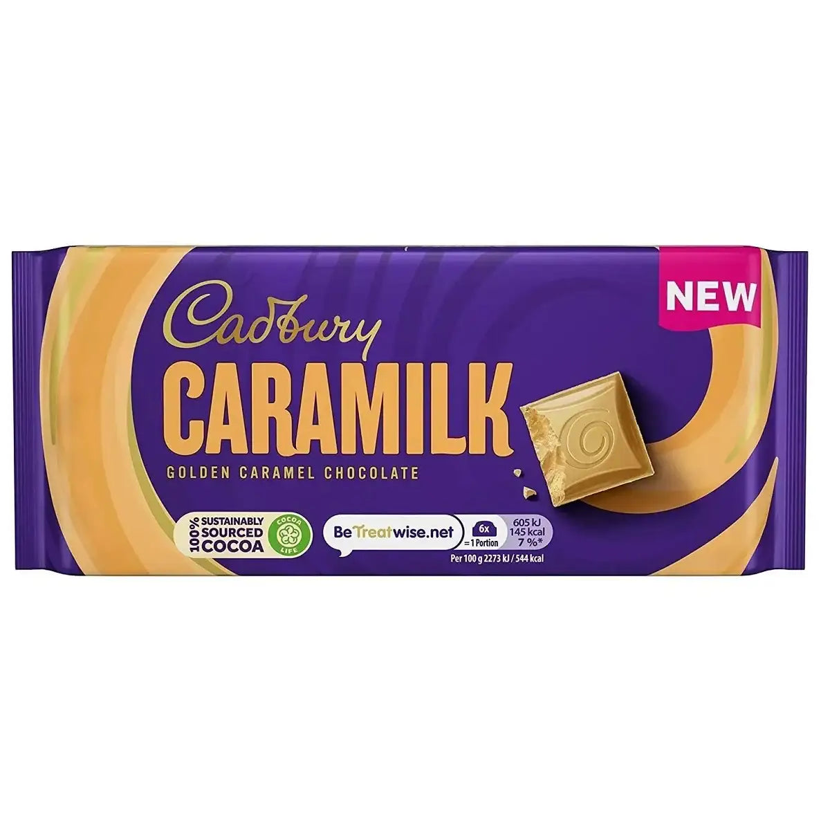 Cadbury Caramilk Golden Caramel Chocolate 160g