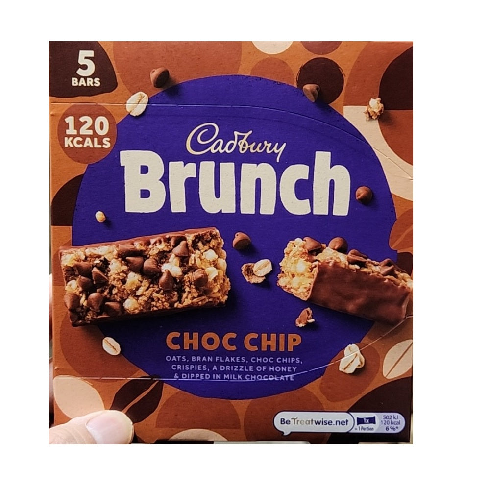 Cadbury Brunch Bar Choc Chip Chocolate 140g product image