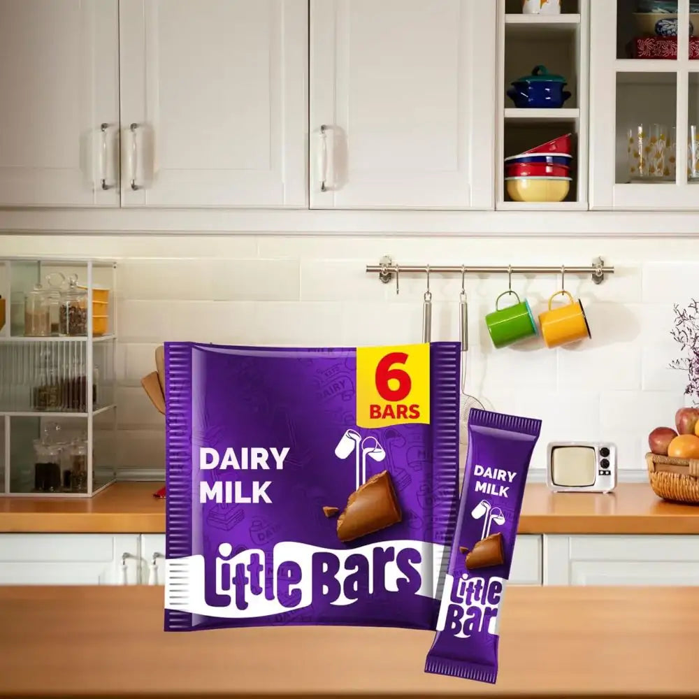 C'bury Dairy Milk Little Bars 6pk 108g