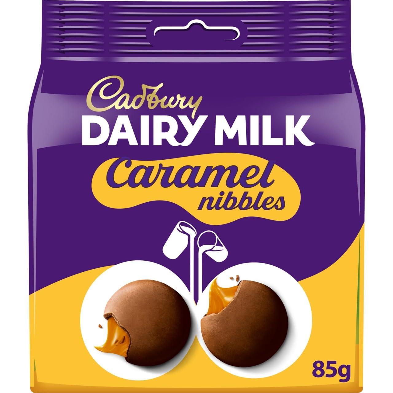 Cadbury Dairy Milk Caramel Nibbles Bag 85g