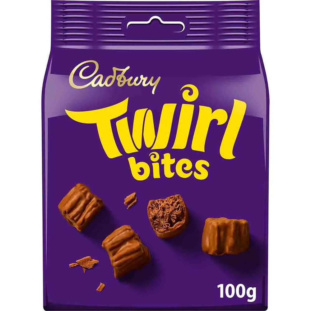Cadbury Twirl Chocolate Bites 100g