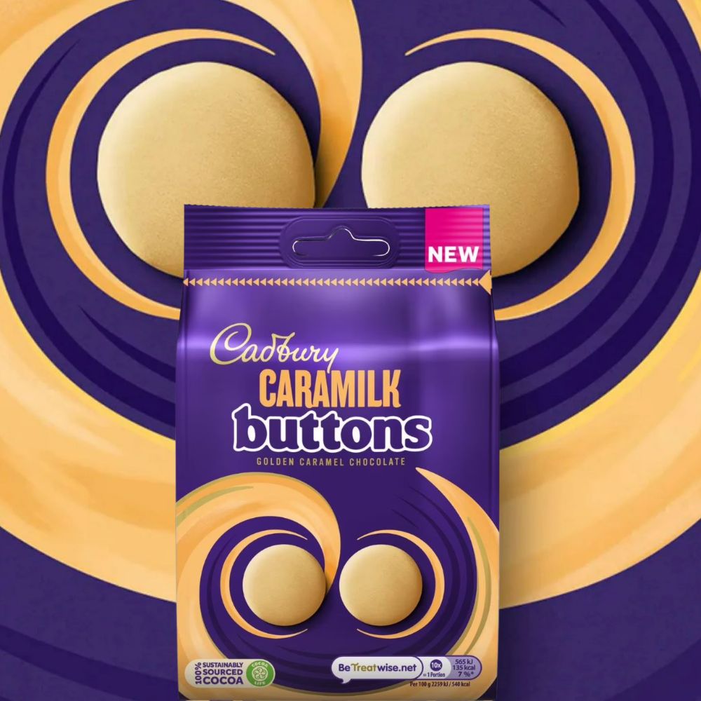 C'bury Caramilk Buttons Bag 100g