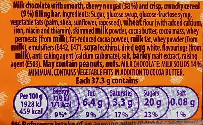 C'bury Double Decker Chocolate Bar 4pk - 149.2g