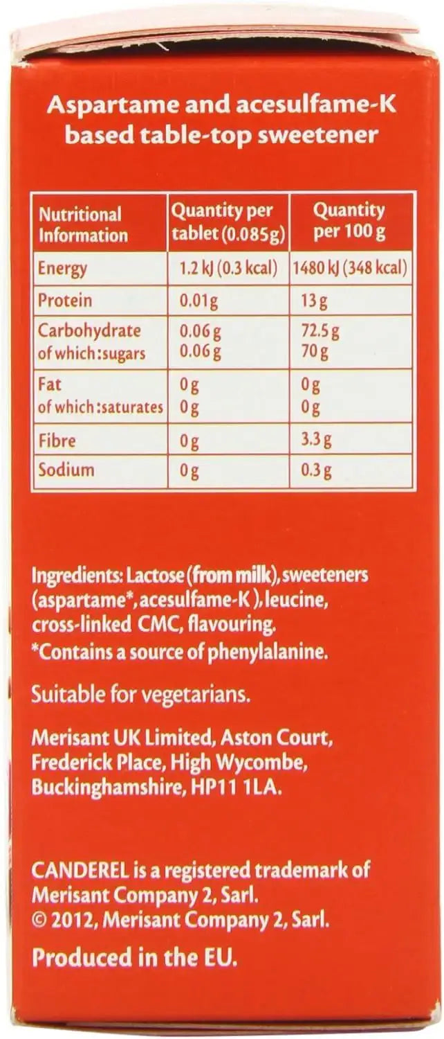 Canderel Sweetener Refill Sachets - 500 Tablets