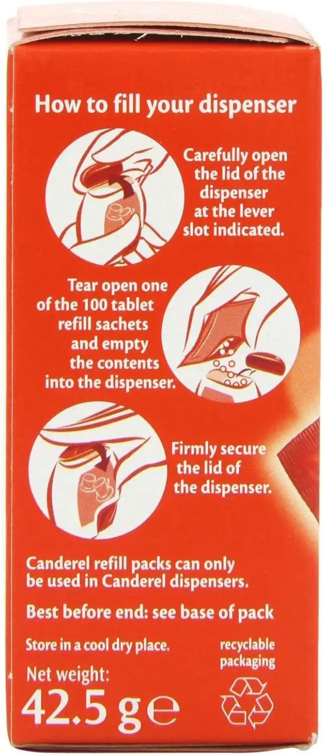 Canderel Sweetener Refill Sachets - 500 Tablets