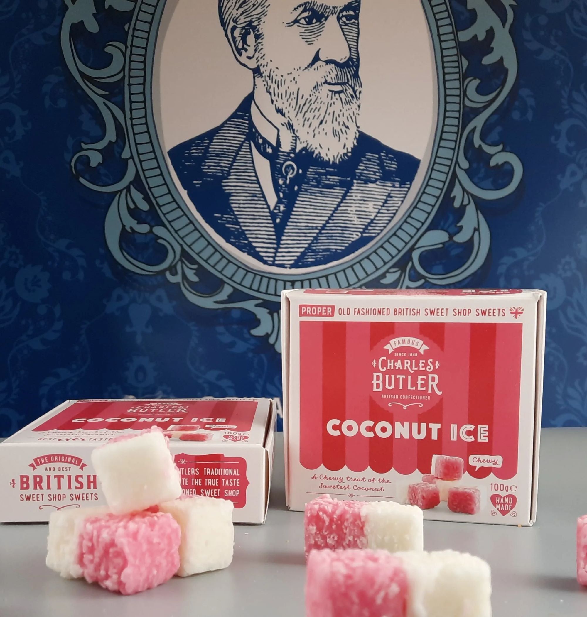 Charles Butler Coconut Ice Box 100g
