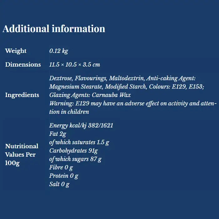 Charles Butler Aniseed Marbles Sweets 100g