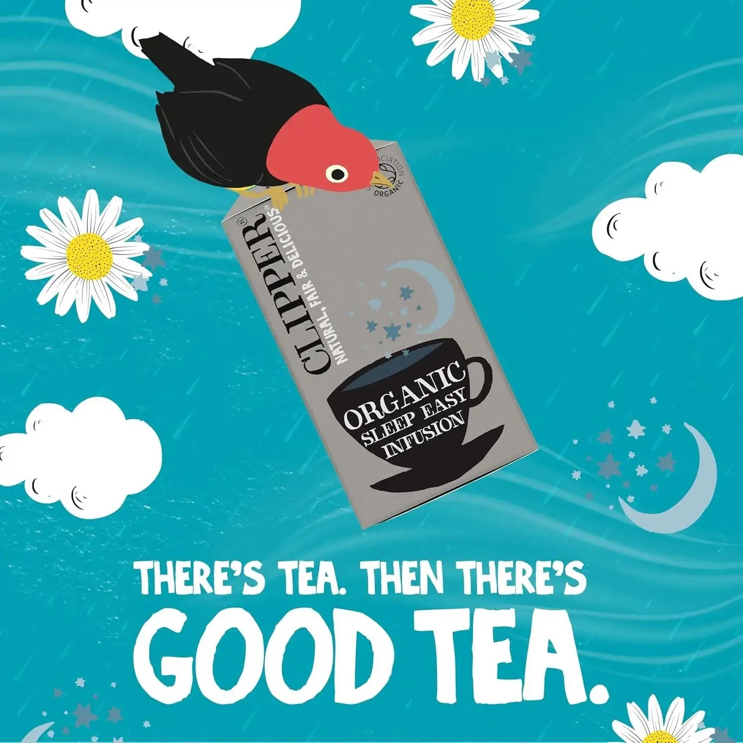 Clipper Organic Sleep Easy Infusion Tea - 20 Unbleached Bags - 40g