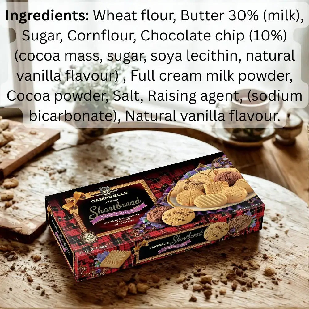 Campbells Shortbread Reserve Collection 210g