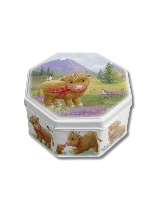 Campbells Shortbread Cute Highland Cow Tin (Petticoat Tails) 115g product image