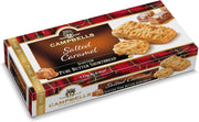 Campbells shortbread biscuits with salted caramel flavour, 125g.