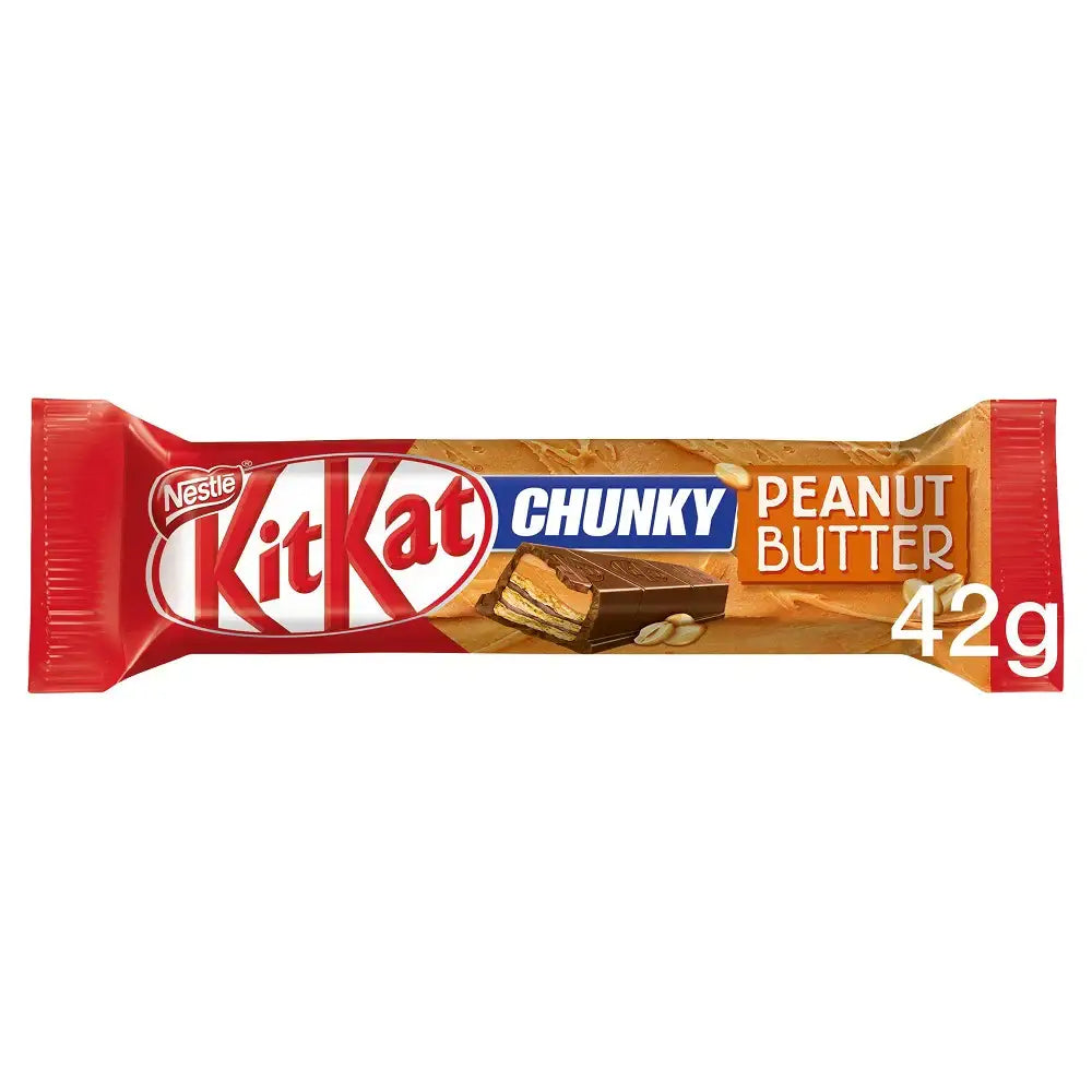 Nestle Kit Kat Chunky Peanut Butter Chocolate 42g