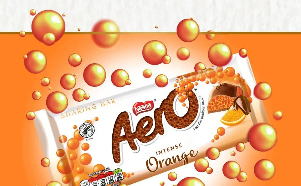 Nestle Aero Festive Orange Sharing Bar 90G
