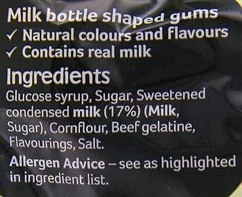 Barratt Milk Bottles Bag 150G