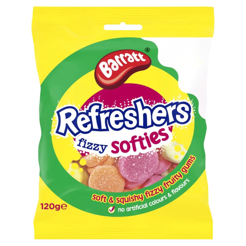 Barratt Refreshers Fizzy Softies 120g
