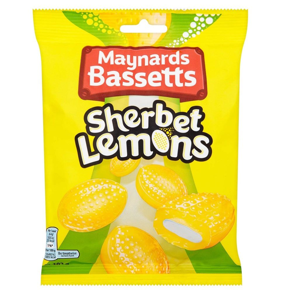 Maynards Bassetts Sherbert Lemons 192g product image