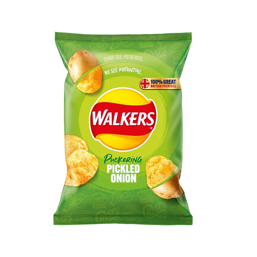 Walkers Crisps Pickled Onion 32.5G product image