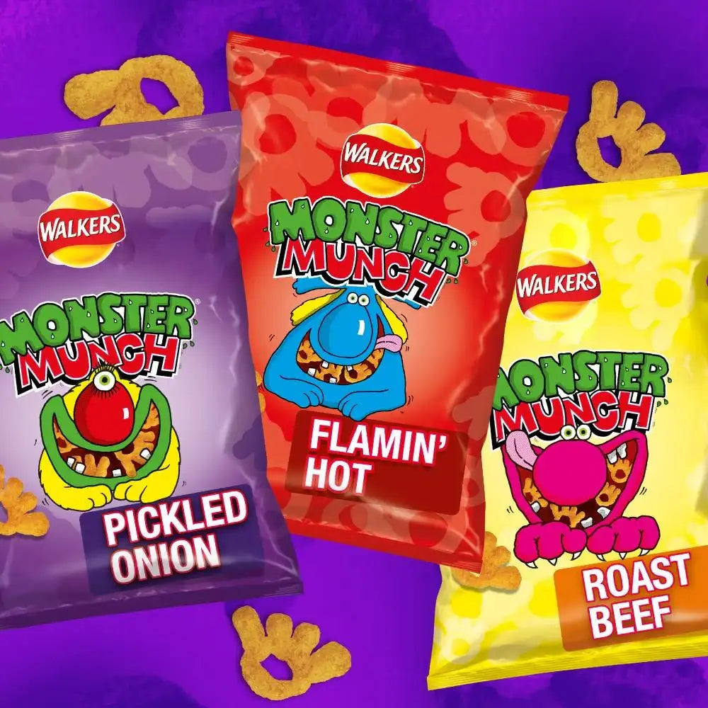 Walkers Monster Munch Pickled Onion 40g
