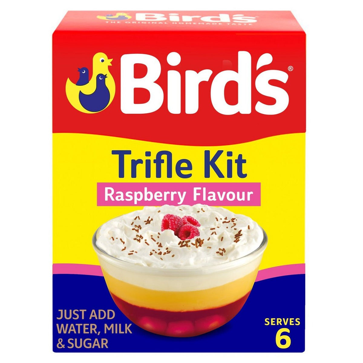 Bird's Raspberry Trifle Mix 144G product image