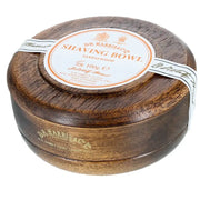 D.R.Harris & Co Sandalwood Shaving Soap in Mahogany Wood Bowl 100g
