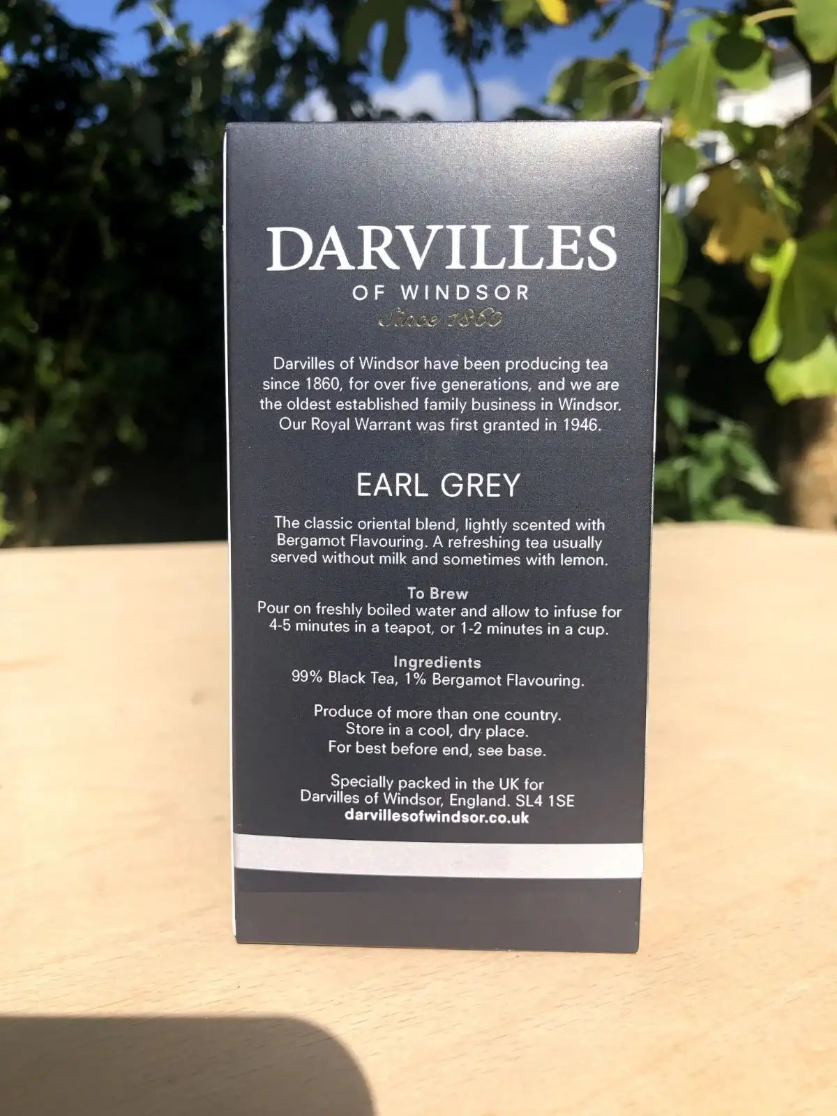 Darvilles Earl Grey Caddy 100g