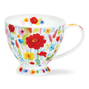 Dunoon Skye Floral Burst Red Mug