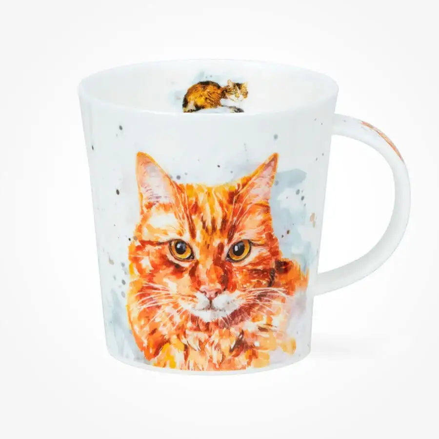 Dunoon Lomo Pawtraits Ginger Cat Mug