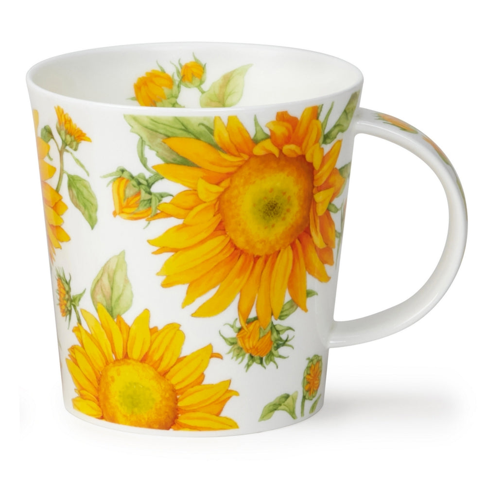 Dunoon Sunflower Benmore Shape Mug