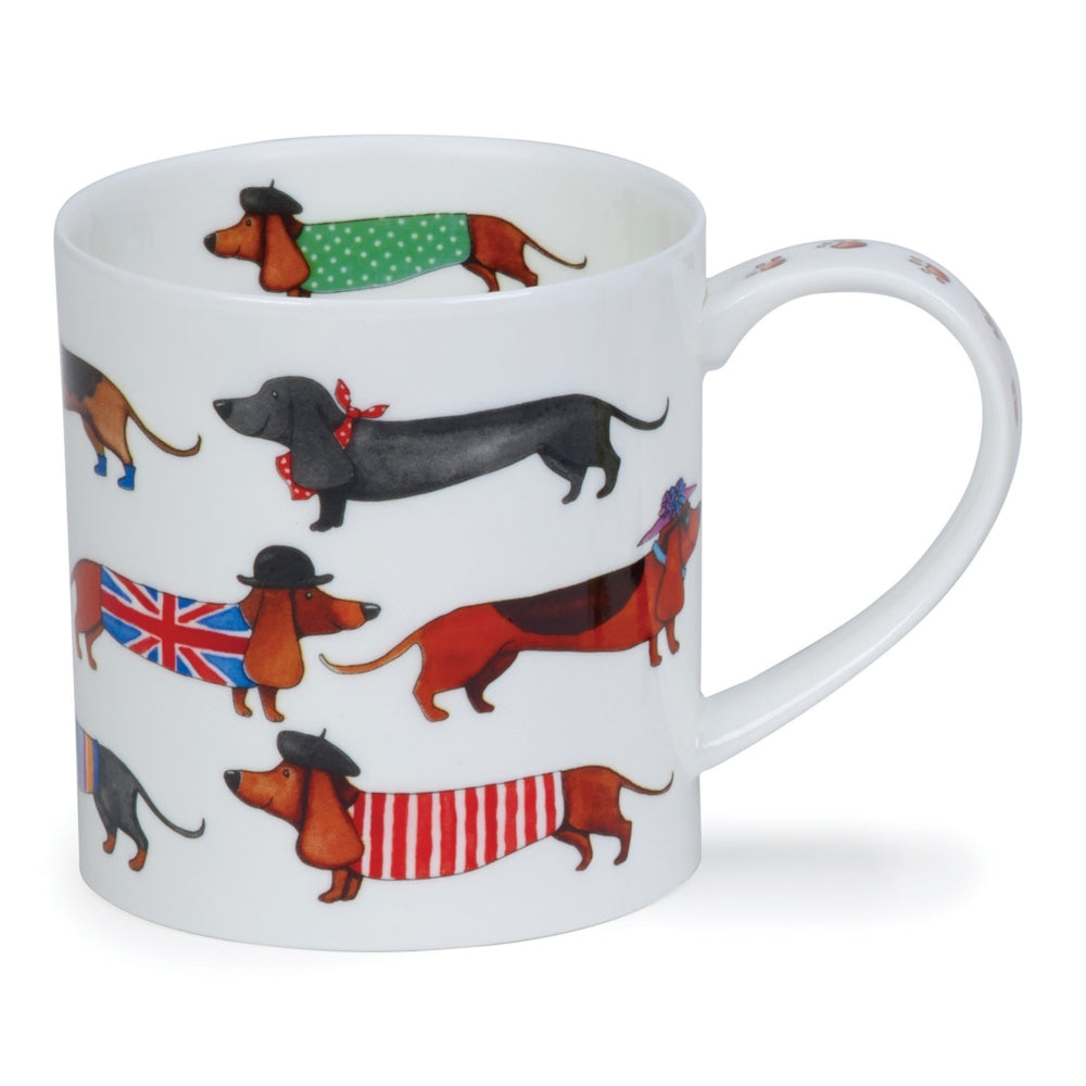 Dunoon Orkney Dashing Dogs Sausage Mug