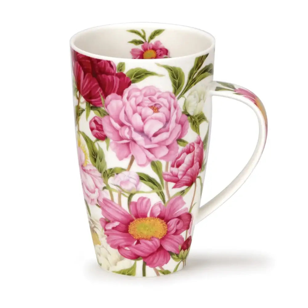 Dunoon Henl Peonies Mug