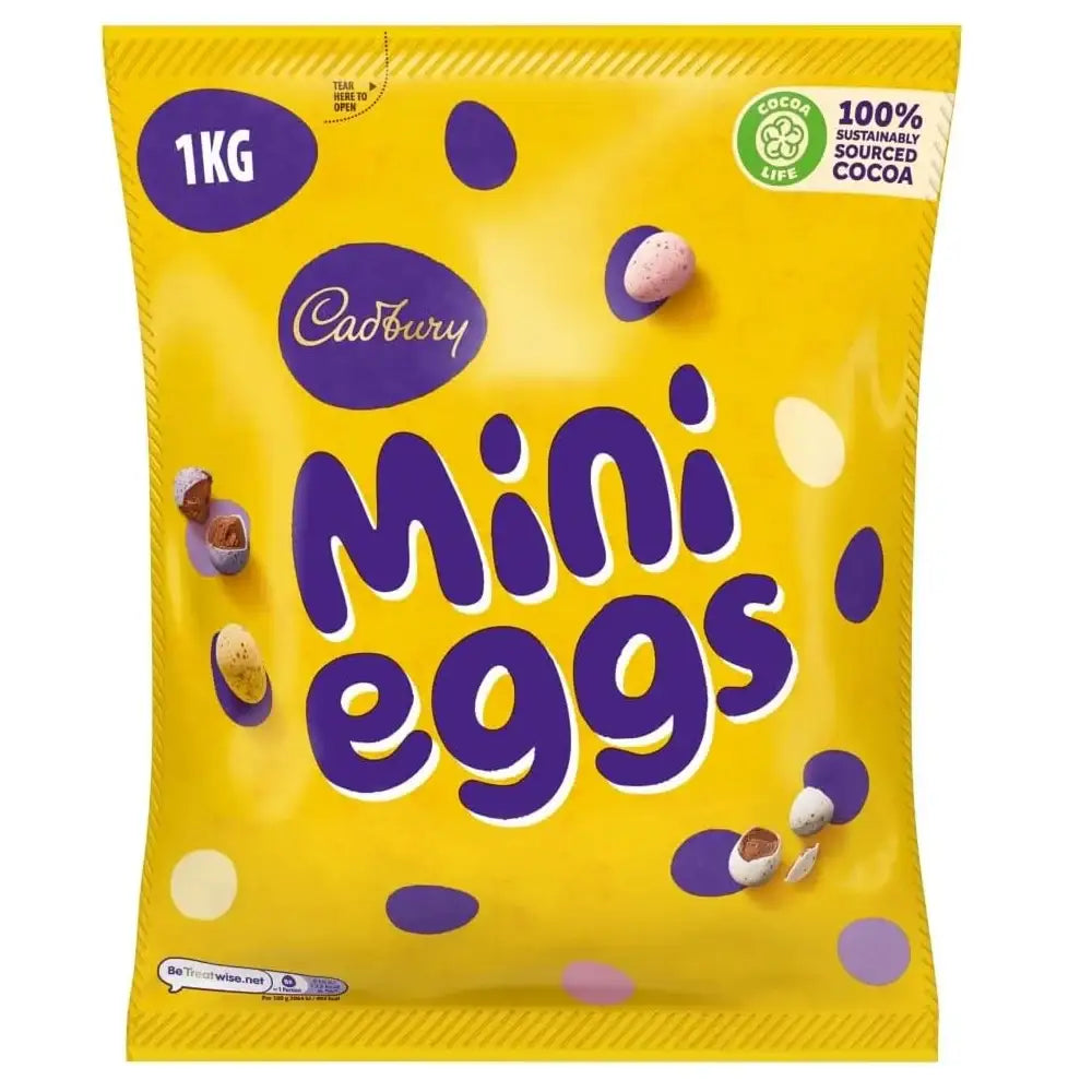 Cadbury Mini Eggs Giant Sharing Chocolate Bag 1kg