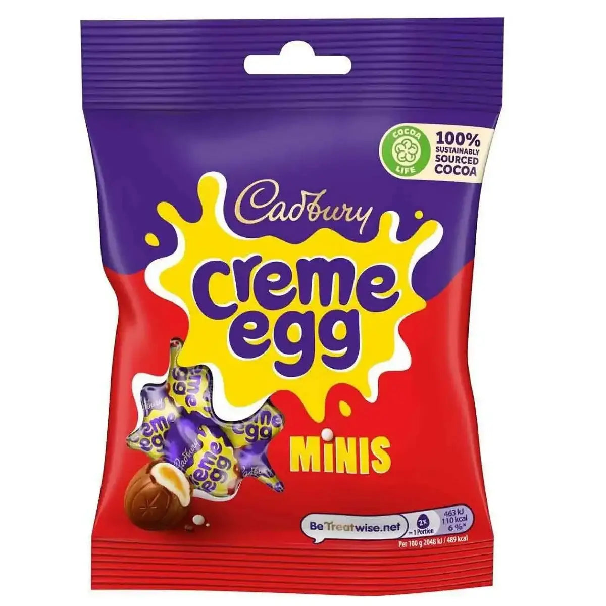 Cadbury Mini Creme Egg Chocolate Bag 78g