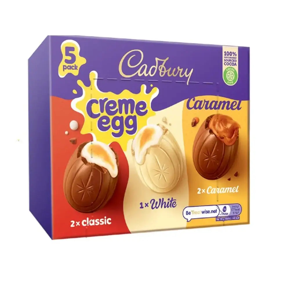 Cadbury Mixed Creme Egg 5Pk 200g