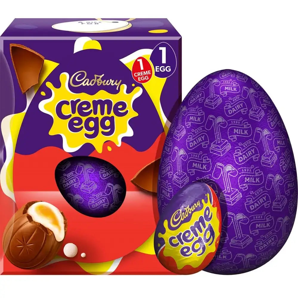 Cadbury Creme Egg Large Egg Chocolate 195g