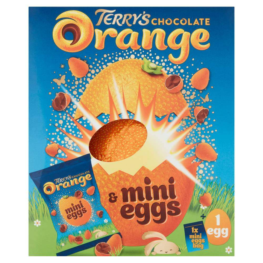 Terry'S Chocolate Orange Easter Egg & Mini Eggs 200g
