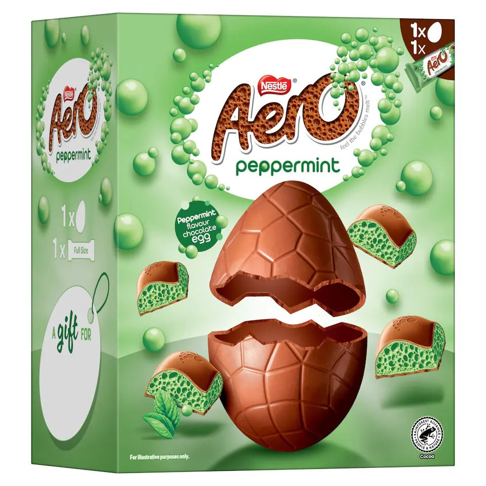 Aero Peppermint Large Egg 186g