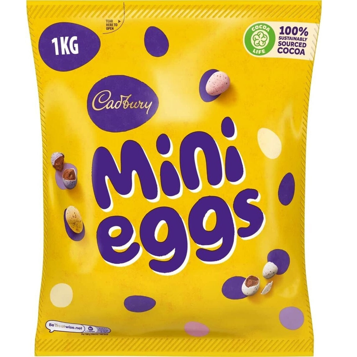 Cadbury Chocolate Easter Mini Eggs Bags 1kg