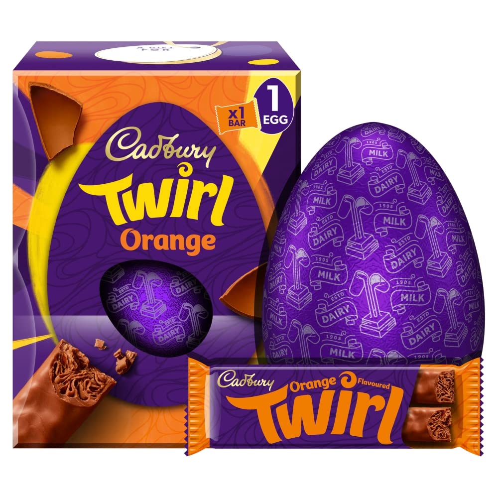 Cadbury Twirl Orange Egg 193g