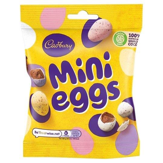Cadbury Mini Eggs Bag Clipstrip 74g