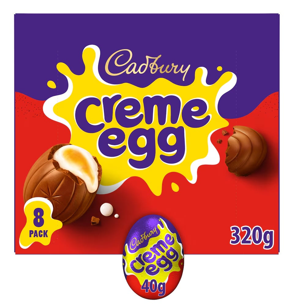 Cadbury Creme Egg 8 Pack 320g