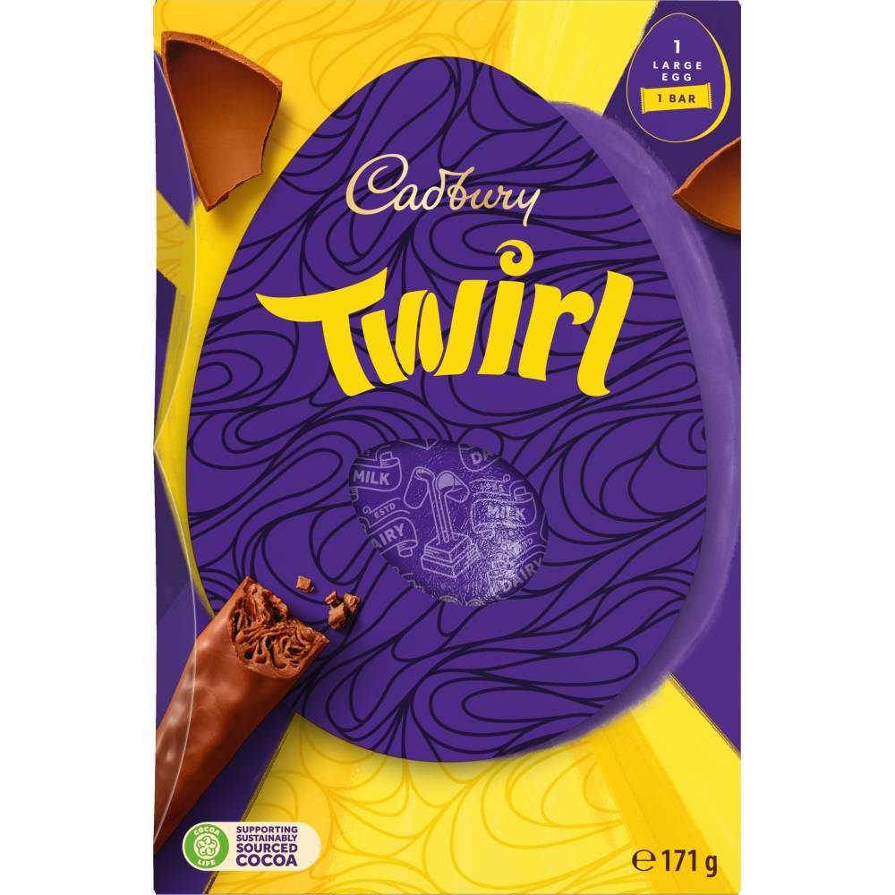 Cadbury Twirl Chocolate Egg 171g