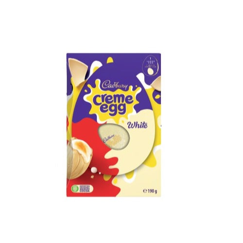 Cadbury White Creme Egg Traditional Egg 190g