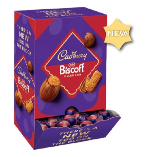 Cadbury Biscoff Egg Gravity Feed Unit 32g