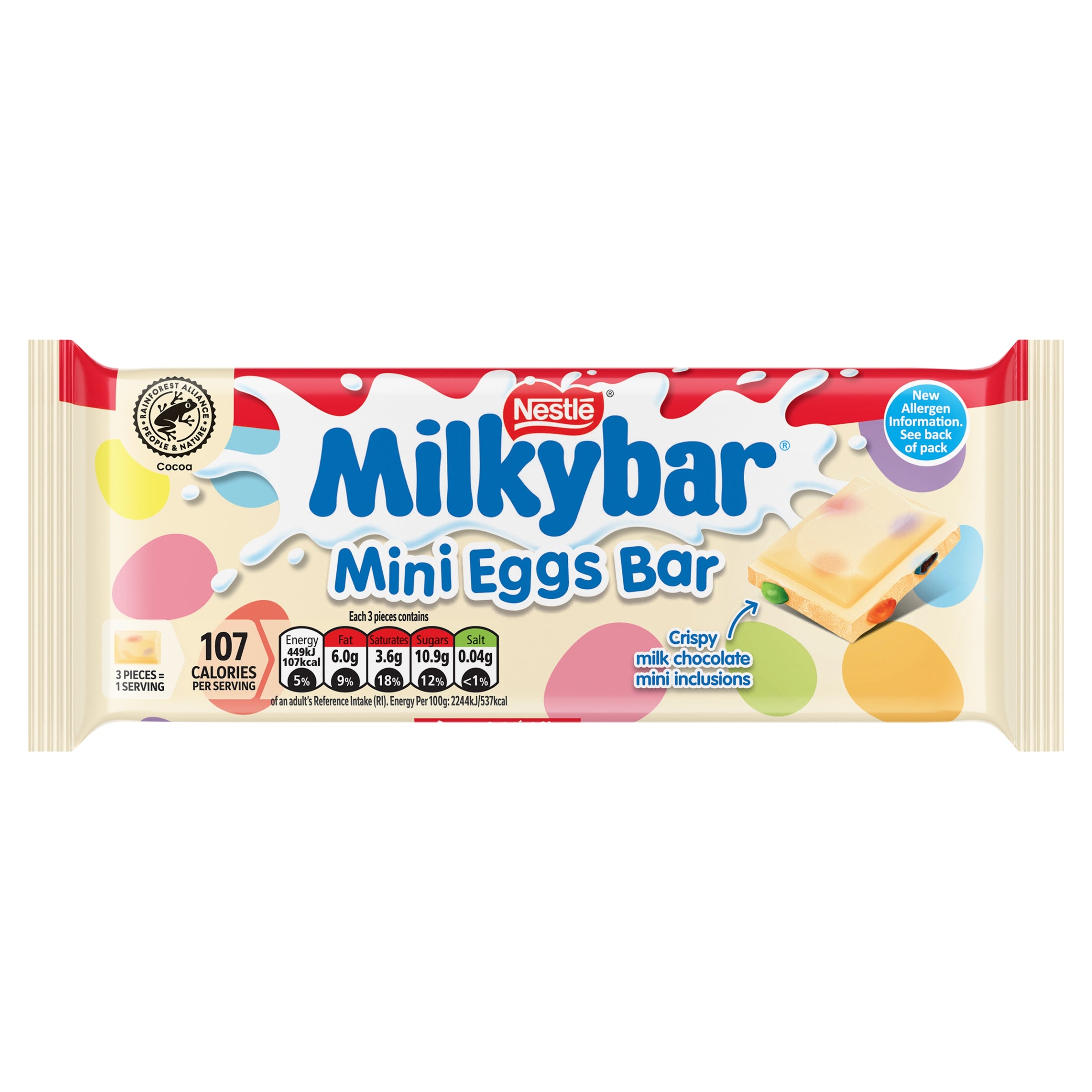 Milkybar Mini Eggs Block 100g