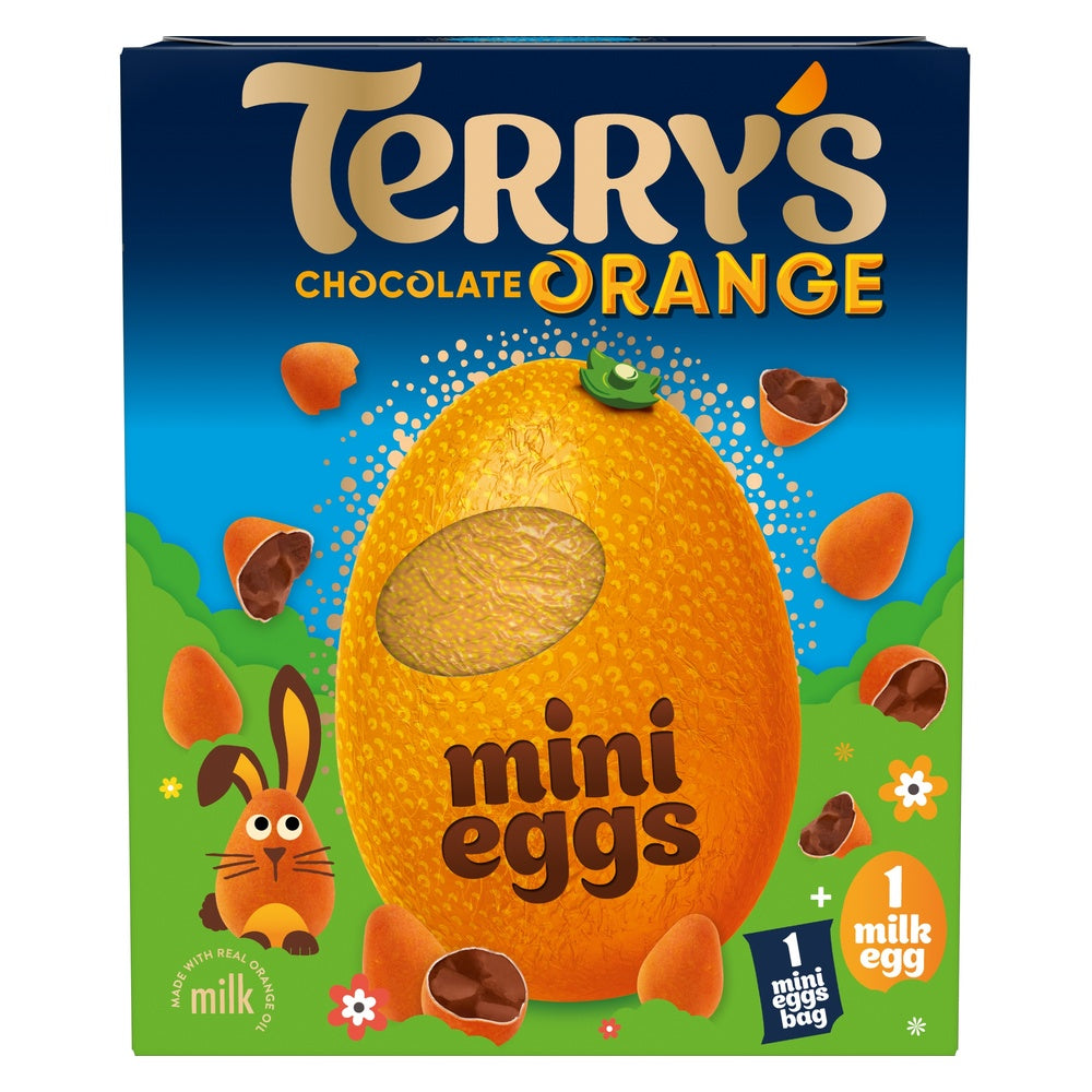 Terry's Chocolate Orange Easter Egg With Milk Mini Eggs 200g