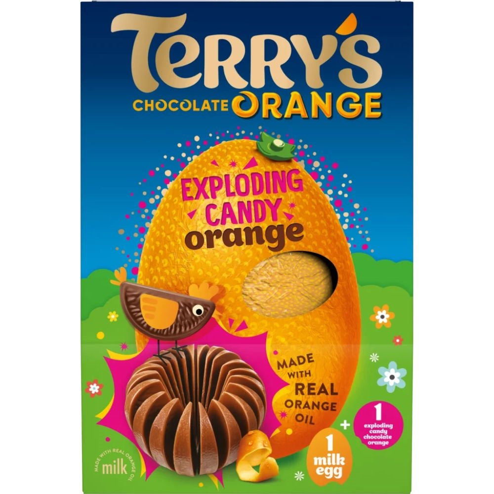 Terry's Chocolate Orange Easter Egg With Orange Ball 295g